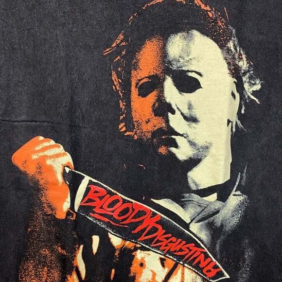 Bloody Disgusting John Carpenter's Halloween Micheal Myers T-Shirt Medium - Picture 2 of 5